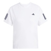 adidas Club 3-Stripes Tennis Climacool dámske tričko White 16 (XL)