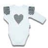 Dojčenské body s dlhým rukávom Nicol Viki - 86 (12-18m)