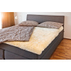 Fellhof podložka na posteľ z jahňacej kože Podložka na posteľ Classic z prírodnej kožušiny 70x140cm