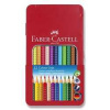 Pastelky Grip 2001 plechová krabička, 12 farieb Faber-Castell 112413