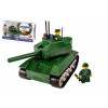 Stavebnice Cheva 49 Tank plast 247ks v krabici 35x19x9cm