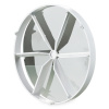 KO100 - Spätná klapka pre domové ventilátory VENTS, ø100 mm