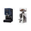 Gaggia Classic E24 BC, blue + Eureka Mignon Specialita Compatto, CR chrome