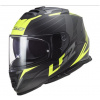 LS2 prilba STORM II FF800 Nerve matt black/hi-vis yellow - L