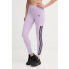 Tréningové legíny adidas Performance Optime 3-Stripes JX7323 fialová M
