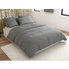 Bavlnené obliečky Lux sivé hotelové vrecko