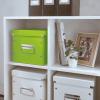Leitz Štvorcová krabica A5 (M) Click & Store metalická zelená