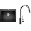 Set Blanco Pleon 6 + Blanco Mida-S Chróm antracit
