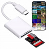 Adaptér Čítačka pamäťových kariet pre Apple iPhone USB-C Typ C micro SD/TF 256GB