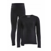 Detský komplet spodnej bielizne Craft CORE WARM BASELAYER SET veľ. 146-152