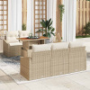 Zahradní jídelní souprava Béžová a krémová 100 x 55 x 73 cm Beige 3349777