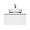 Swiss aqua technologies Koupelnová skříňka s umyvadlem a baterií SAT Evolution 58x30x44,8 cm bílá mat SATEVO60WMDBUB