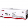 Canon 055H M, CRG-055H M, 3018C002, purpurová (magenta), originál toner