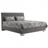 Blanar Manželská posteľ 180x200 Blanar NATY C, Tiffany 16 grey/Larisa duo 1A