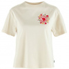 Fjällräven Fjällblomster Logo T-shirt W, Farba CHALK WHITE, Veľkosť M