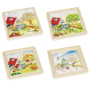 Puzzle Goki viacvrstvové puzzle - ročné obdobia (4013594576840)