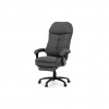 AUTRONIC Kancelárske kreslo, synchrónny mechanizmus, sivá látka, KA-F1251 GREY2