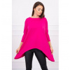 Dámska predĺžená tunika MI8875 fuchsia Univerzálna Fuchsia