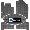 Kia Sportage V SUV 2021- Gumové rohože do auta + EMBLEMAT