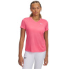 Under Armour Tech™ V-Neck Short Sleeve Womens Super Pink 16 (XL)