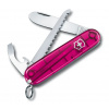 Victorinox My First – transparentný ružový 84mm