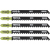 YATO Pílové listy pre dekupírovaciu pílu T6TPI 100/75 mm HCS (5 ks)