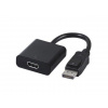 Gembird Displayport male to HDMI female adapter, 10cm, black A-DPM-HDMIF-002