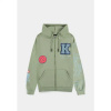 Naruto - Kakashi - Zipper Hoodie Velikost: M, Barva: Green