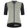 ROGELLI DISTANCE II dámsky aerodynamický dres krátky rukáv, béžová-čierna Veľkosť: XS