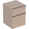 Geberit iCon - Bočná skrinka 45x60x48 cm, 2 zásuvky, dub 502.315.JH.1