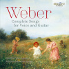 WEBER: Complete Original songs for Voice and Guitar (CD)