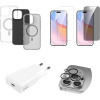 4Smarts 7in1 Value Set zadný kryt na mobil Apple iPhone 16 Pro Max priehľadná; 541191
