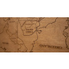 Drevená nástenná mapa sveta v prírodných odtieňoch 120 × 60 cm Farba: Dub zlatý