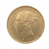 The Royal Mint zlatá mince Sovereign Victoria 1880