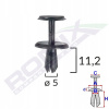 10x AUDI Seat ŠKODA VW MERCEDES SPINKA KOLÍK 5x11