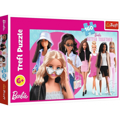 Trefl Puzzle 160 dielikov - Barbie a jej svet