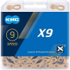 KMC X9 GOLD vysoký výkon, kompatibilní s Shimano, SRAM, Campagnolo