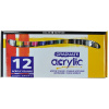 Akrylové farby D&R GRADUATE - sada - 12 x 22 ml