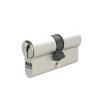 Assa Abloy FAB 3.00/DNs 45+55, 5 kľúčov s piatimi kľúčmi a identifikačnou kartou.