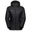 Dámska bunda Mammut Broad Peak Light IN Hooded Jacket Women Veľkosť: S / Farba: čierna