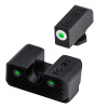Mířidla Truglo Tritium Pro, pro Glock 17/19/26 a další, Bílá, Low