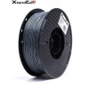 XtendLAN TPU filament 1,75mm priehľadný šedý 1kg