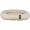CityStyle Vital Bed HOME Edition, ortopedické oválne lôžko s okrajom, krémová 75 x 60 cm