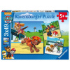 Ravensburger Tlapkova Patrola Psí tím 3 x 49 dielov