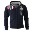 GEOGRAPHICAL NORWAY mikina pánska FESPOTE MEN 100 L Tmavomodrá