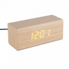Stolní hodiny / budík Timber 27166 BALVI