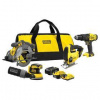 Sada aku náradia Stanley SFMCK412MDS-QW