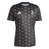 adidas Juventus Pre Match Shirt 2024 2025 Adults Black XL