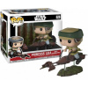 Star Wars Funko POP figúrka - Leia on Speeder Bike