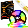 BERGE LED pásik RGB COB 12V - 450D - 15W/m -IP20 - 5m